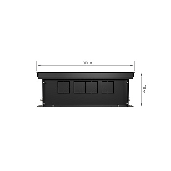 Конвектор внутрипольный Royal Thermo ATRIUM-110/300/1200-DG-U-AU